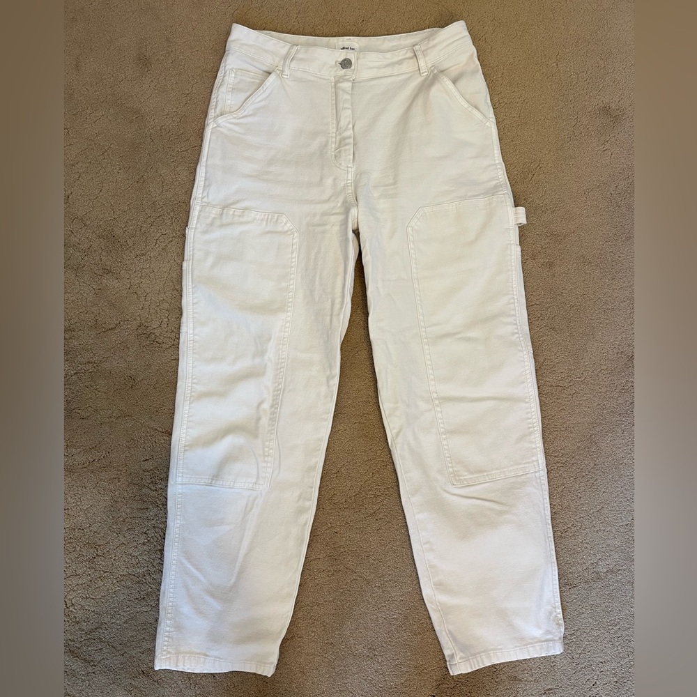 Wilfred Free White Cargo Pants